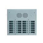 Golmar - Platine monobloc HR alu audio analogique (1+N) 4 rangees 28 boutons