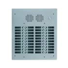 Golmar - Platine monobloc HR alu audio analogique (1+N) 4 rangees 40 boutons