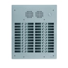 Golmar - Platine monobloc HR alu audio analogique (1+N) 4 rangees 44 boutons