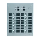 Golmar - Platine monobloc HR alu audio analogique (1+N) 4 rangees 48 boutons
