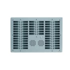 Golmar - Platine monobloc HR alu audio analogique (1+N) 6 rangees 60 boutons