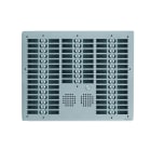 Golmar - Platine monobloc HR alu audio analogique (1+N) 6 rangees 78 boutons