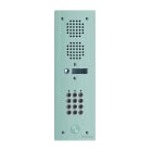 Golmar - Platine monobloc HR alu audio analogique, clavier 1 rangee 1 bouton