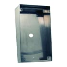 Golmar - Boitier saillie avec visiere PERFO-IV inox pour platines G TX 6204 a G TX 6212