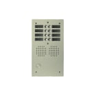 Golmar - Platine monobloc HR alu audio analogique (1+N) 2 rangees 8 boutons champagne