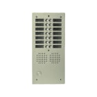 Golmar - Platine monobloc HR alu audio analogique (1+N) 2 rangees 14 boutons champagne