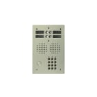 Golmar - Platine monobloc HR alu audio analogique, clavier 2 rangees 4 boutons champagne