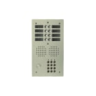 Golmar - Platine monobloc HR alu audio analogique, clavier 2 rangees 8 boutons champagne
