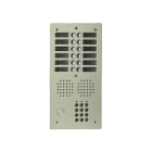 Golmar - Platine monobloc HR alu audio analogique, clavier 2 rangees 12 boutons champagne