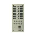 Golmar - Platine monobloc HR alu audio analogique, clavier 2 rangees 16 boutons champagne