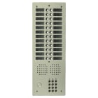 Golmar - Platine monobloc HR alu audio analogique, clavier 2 rangees 24 boutons champagne