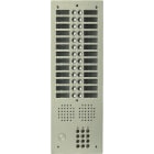 Golmar - Platine monobloc HR alu audio analogique, clavier 2 rangees 28 boutons champagne