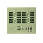 Golmar - Platine monobloc HR alu audio analogique, clavier 4 rangees 28 boutons champagne