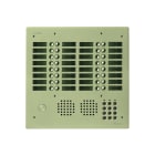 Golmar - Platine monobloc HR alu audio analogique, clavier 4 rangees 32 boutons champagne
