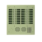 Golmar - Platine monobloc HR alu audio analogique, clavier 4 rangees 36 boutons champagne