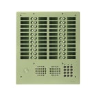 Golmar - Platine monobloc HR alu audio analogique, clavier 4 rangees 44 boutons champagne