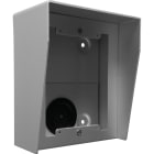 Golmar - Boitier saillie avec visiere NEXA inox 1 module, finition INOX