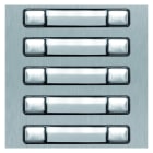 Golmar - Module NEXA inox 2 rangees 10 boutons, finition INOX
