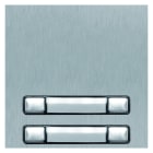 Golmar - Module NEXA inox 2 rangees 4 boutons, finition INOX