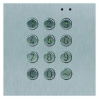 Golmar - Module NEXA inox clavier codes retroeclaire 2 relais NO-NF parametrables INOX