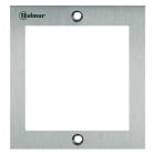 Golmar - Cadre de fixation NEXA inox 1 module vertical, vis et outils, finition INOX