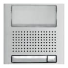 Golmar - Module NEXA aluminium pour groupes audio et video, 1 bouton