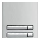 Golmar - Module NEXA aluminium 1 rangee 2 boutons