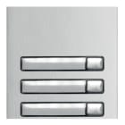 Golmar - Module NEXA aluminium 1 rangee 3 boutons