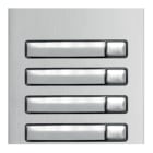 Golmar - Module NEXA aluminium 1 rangee 4 boutons