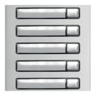 Golmar - Module NEXA aluminium 1 rangee 5 boutons