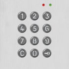 Golmar - Module NEXA aluminium clavier a codes retroeclaire 2 relais NO-NF parametrables