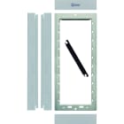 Golmar - Cadre de fixation NEXA alu 2 modules verticaux avec vis et outils