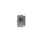 Golmar - Boitier d'encastrement PVC 1 module pour platine NEXA aluminium