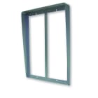 Golmar - Visiere NEXA inox pour platine 6 modules sur 2 colonnes, finition INOX