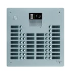 Golmar - Platine monobloc HR alu audio ou video BUS G2P 4 rangees 32 boutons