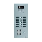 Golmar - Platine HR alu + clavier audio ou video BUS G2P 2 rangees 12 boutons