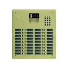 Golmar - Platine alu avec clavier audio ou video BUS G2P 4 rangees 36 boutons Champagne