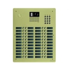 Golmar - Platine alu avec clavier audio ou video BUS G2P 4 rangees 44 boutons Champagne