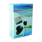Golmar - Pack centrale mono-porte avec 10 badges residents programmes et 1 badge maitre
