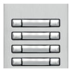 Golmar - Module NEXA aluminium 2 rangees 8 boutons