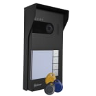 Golmar - Platine KIT SOUL Zamac video + visiere 1 bouton. Cont. Acces+5 badges (+2prog.)