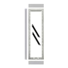Golmar - Cadre d'extension NEXA alu 3 modules verticaux sur 2 colonnes