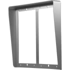 Golmar - Visiere NEXA aluminium pour platine 4 modules 2 colonnes