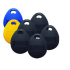 Golmar - Lot de 5 badges de proximite et 2 badges de programmation pour kits video SOUL