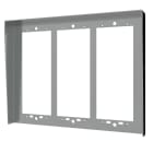 Golmar - Visiere NEXA aluminium pour platine 6 modules 3 colonnes