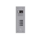 Golmar - Platine monobloc HR alu audio ou video BUS G2P 1 rangee 4 boutons