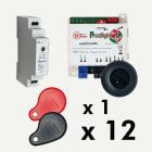 Golmar - Kit centrale vigik UAV0151-095 avec 12 badges residents + 1 maitre + TALM1012-1
