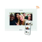 Golmar - Moniteur video couleur ART7 mains libres tactile 7''ABS blc. WiFi (Memoire)(G2P)