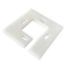 Golmar - Plaque de montage pour moniteurs installation en renovation et cablage goulott