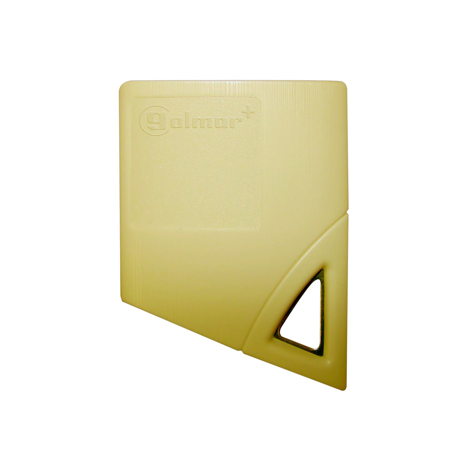 Golmar - Badge de proximité jaune MIFARE PLUS 13.56 MHz toutes centrales PROXIMAN